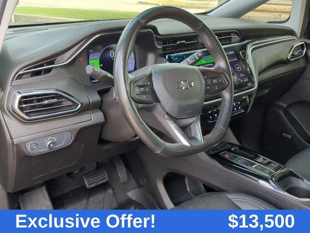 used 2022 Chevrolet Bolt EV car, priced at $13,500