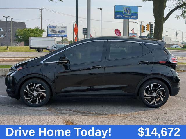 used 2022 Chevrolet Bolt EV car, priced at $14,672