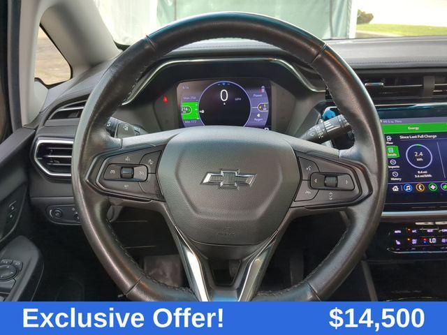 used 2022 Chevrolet Bolt EV car, priced at $14,500