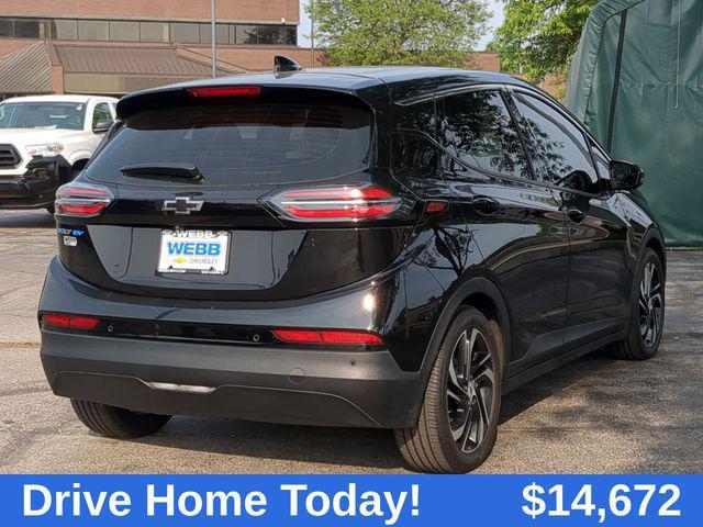 used 2022 Chevrolet Bolt EV car, priced at $14,672