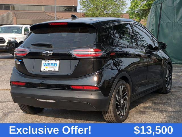 used 2022 Chevrolet Bolt EV car, priced at $13,500