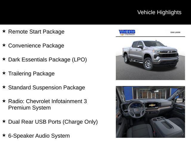 new 2024 Chevrolet Silverado 1500 car, priced at $49,510