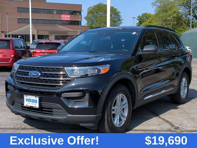 used 2021 Ford Explorer car, priced at $19,690