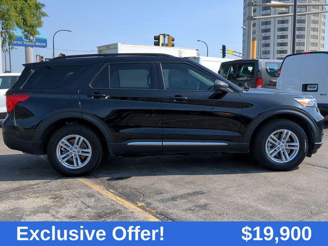 used 2021 Ford Explorer car, priced at $19,900