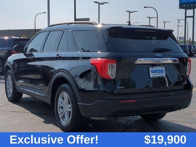 used 2021 Ford Explorer car, priced at $19,900