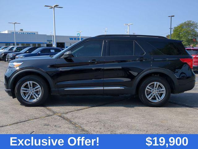 used 2021 Ford Explorer car, priced at $19,900