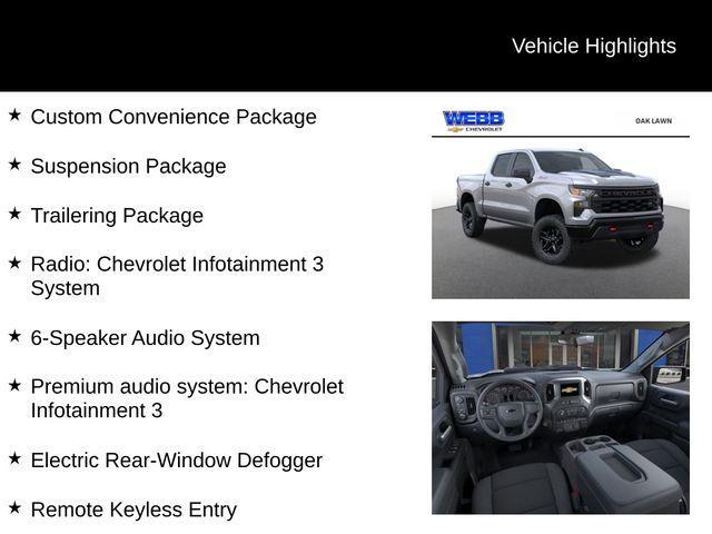 new 2025 Chevrolet Silverado 1500 car, priced at $50,910