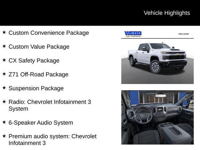 new 2025 Chevrolet Silverado 2500 car, priced at $54,915