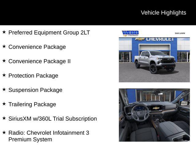 new 2025 Chevrolet Silverado 1500 car, priced at $58,812