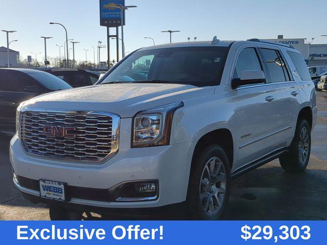 used 2018 GMC Yukon car, priced at $29,303