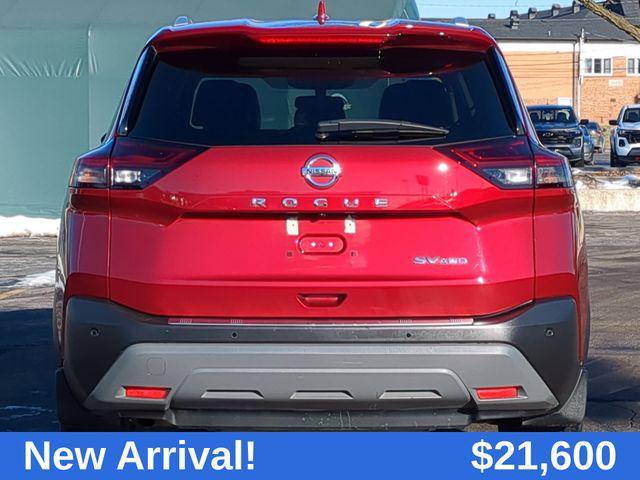 used 2021 Nissan Rogue car, priced at $21,600