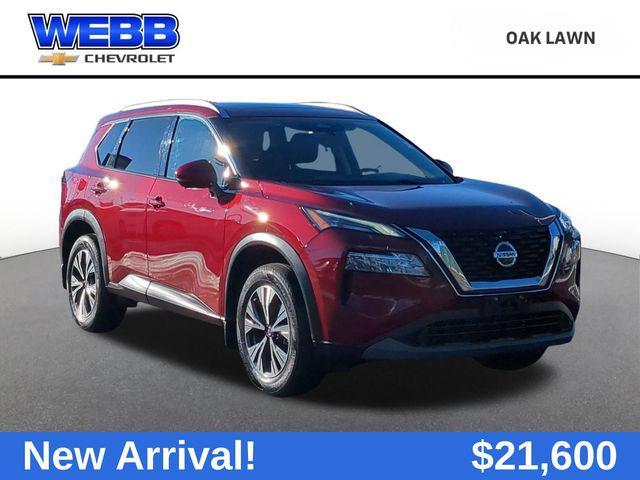 used 2021 Nissan Rogue car, priced at $21,600