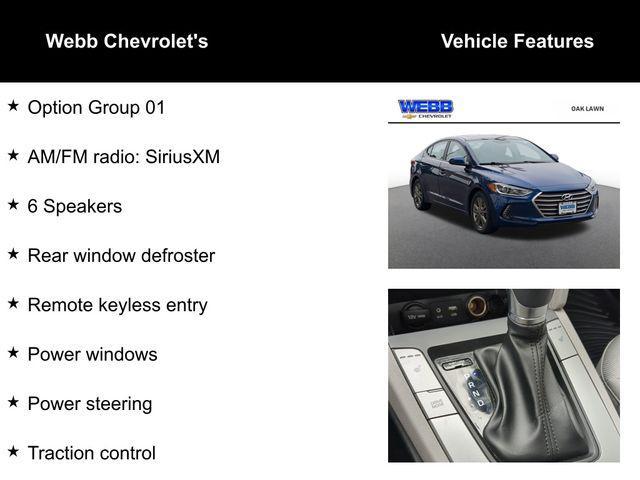 used 2018 Hyundai Elantra car, priced at $13,028