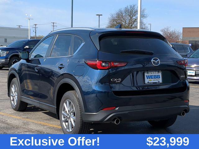 used 2022 Mazda CX-5 car, priced at $23,999