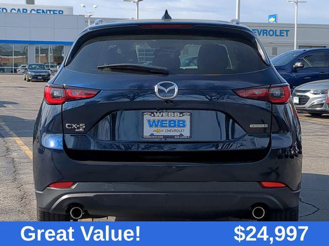used 2022 Mazda CX-5 car, priced at $24,997