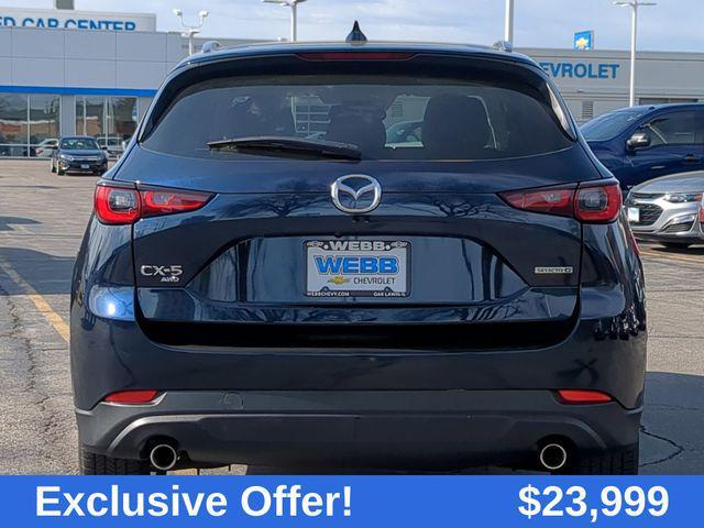 used 2022 Mazda CX-5 car, priced at $23,999