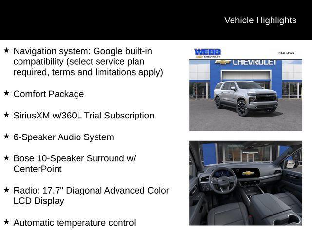 new 2025 Chevrolet Suburban car, priced at $76,327