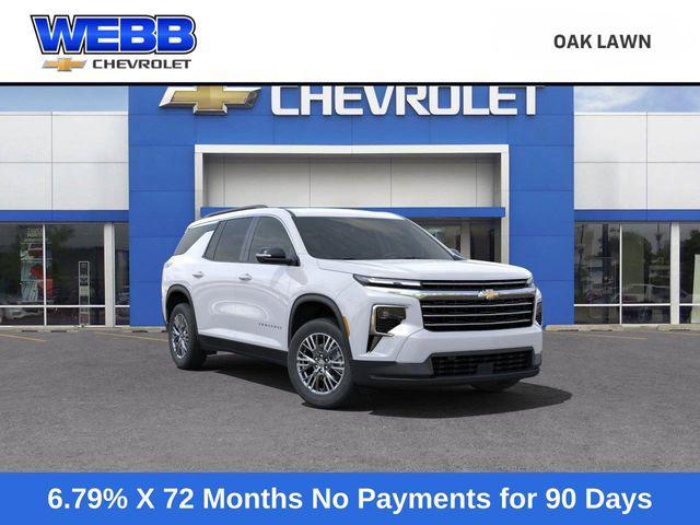 new 2025 Chevrolet Traverse car, priced at $42,152