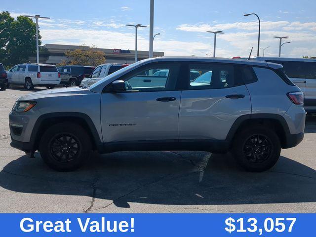 used 2018 Jeep Compass car, priced at $13,057