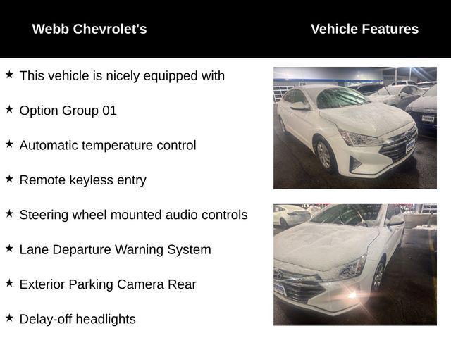 used 2020 Hyundai Elantra car, priced at $11,898