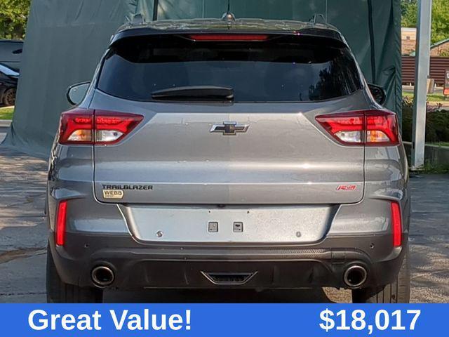 used 2021 Chevrolet TrailBlazer car, priced at $18,017