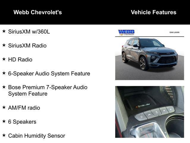used 2021 Chevrolet TrailBlazer car, priced at $18,017