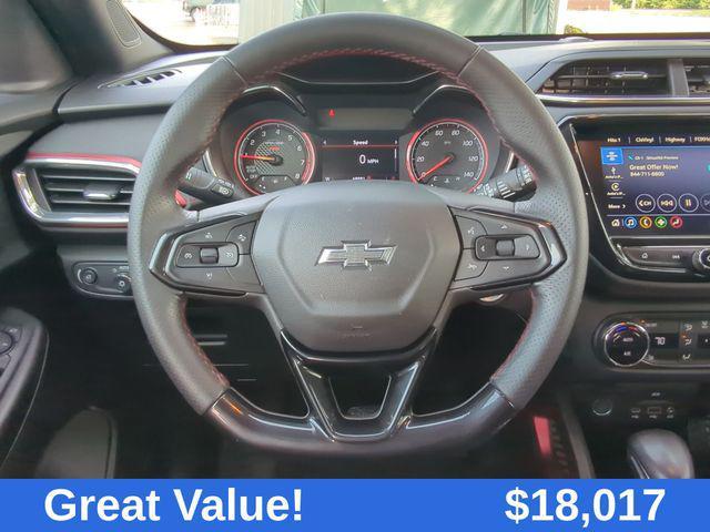 used 2021 Chevrolet TrailBlazer car, priced at $18,017