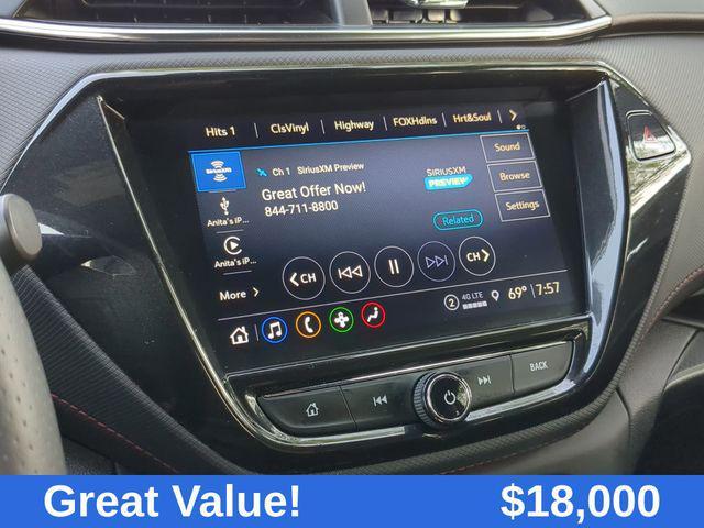 used 2021 Chevrolet TrailBlazer car, priced at $18,000