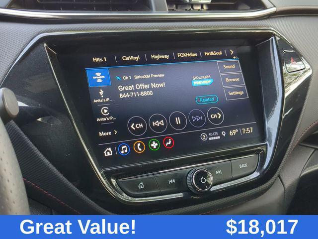 used 2021 Chevrolet TrailBlazer car, priced at $18,017