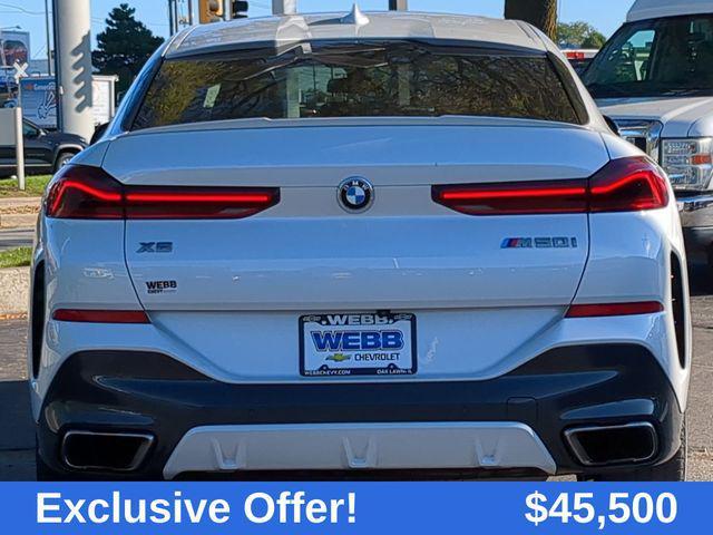 used 2020 BMW X6 car, priced at $45,500