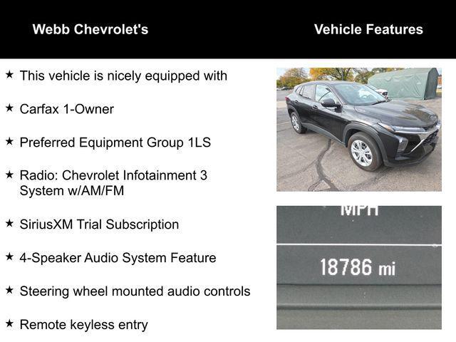 used 2025 Chevrolet Trax car, priced at $21,801