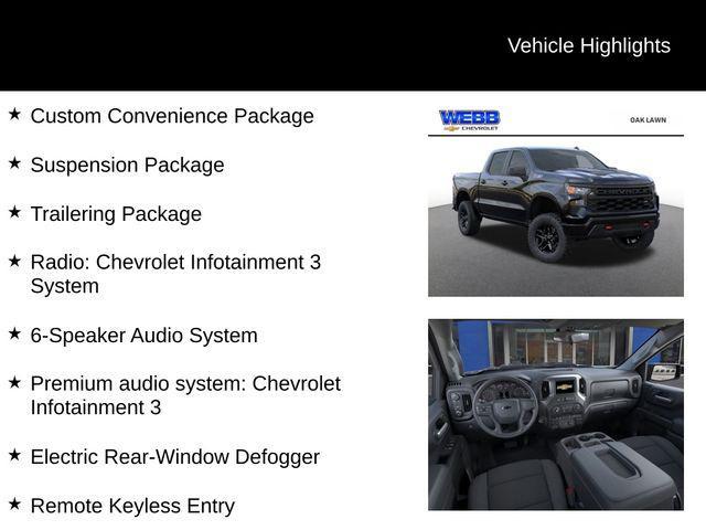 new 2025 Chevrolet Silverado 1500 car, priced at $50,910