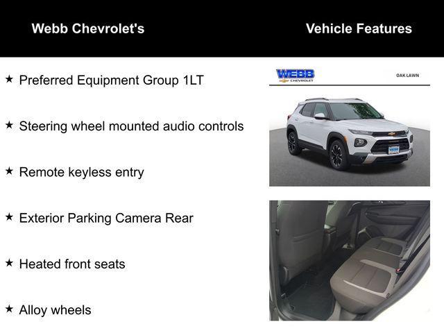 used 2021 Chevrolet TrailBlazer car, priced at $17,073
