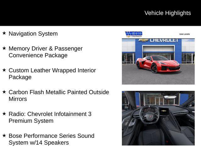 new 2025 Chevrolet Corvette E-Ray car, priced at $118,449