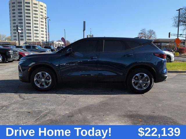 used 2023 Chevrolet Blazer car, priced at $22,139