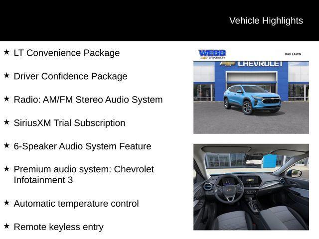 new 2026 Chevrolet Trax car, priced at $25,785