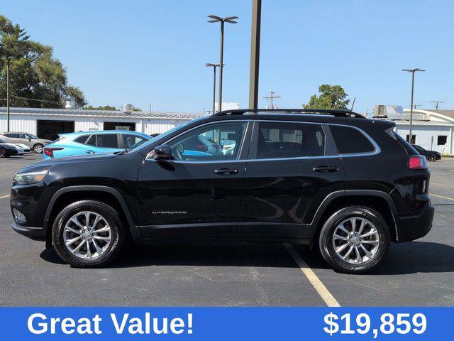 used 2022 Jeep Cherokee car, priced at $19,859