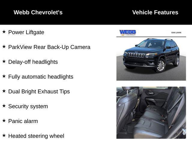 used 2022 Jeep Cherokee car, priced at $19,859