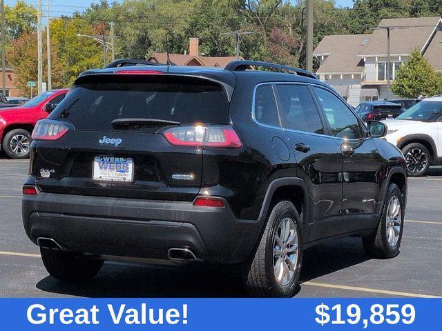 used 2022 Jeep Cherokee car, priced at $19,859