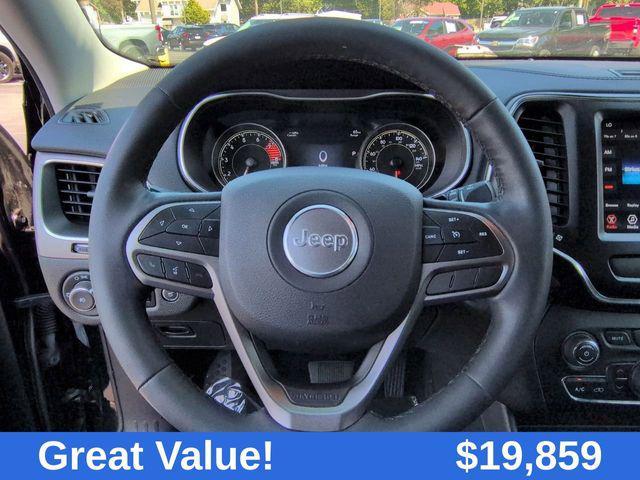 used 2022 Jeep Cherokee car, priced at $19,859
