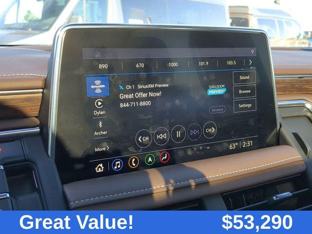 used 2021 Chevrolet Tahoe car, priced at $53,290