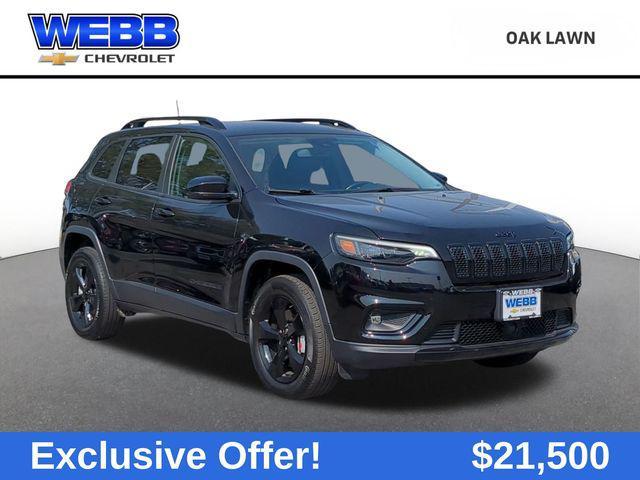 used 2021 Jeep Cherokee car, priced at $21,500