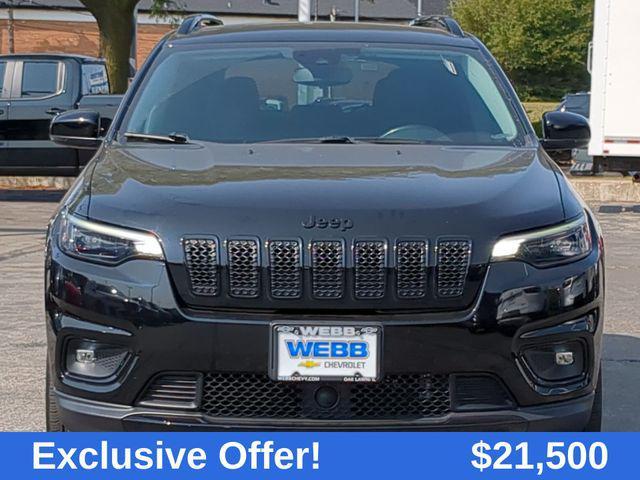 used 2021 Jeep Cherokee car, priced at $21,500