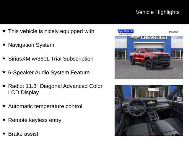 new 2026 Chevrolet Colorado car, priced at $43,205