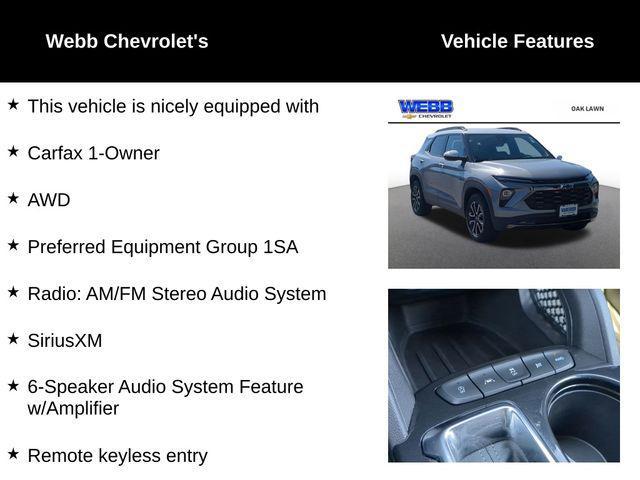 used 2024 Chevrolet TrailBlazer car, priced at $22,999