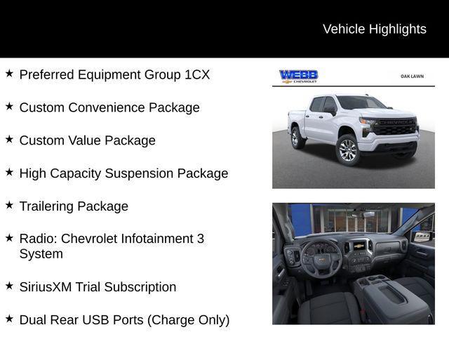 new 2025 Chevrolet Silverado 1500 car, priced at $46,365