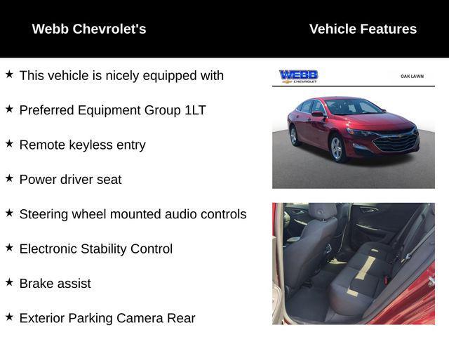used 2024 Chevrolet Malibu car, priced at $17,150