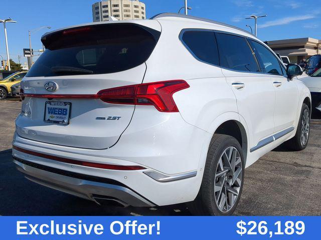 used 2022 Hyundai Santa Fe car, priced at $26,189