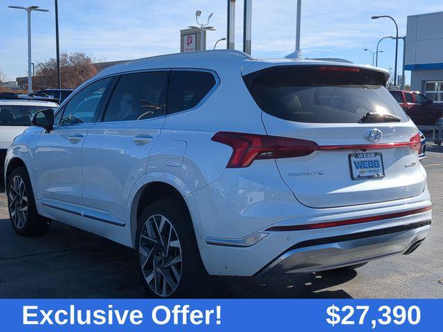 used 2022 Hyundai Santa Fe car, priced at $27,390