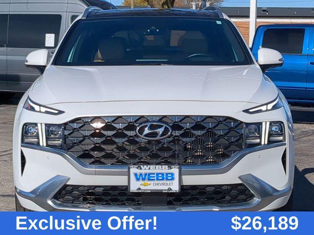 used 2022 Hyundai Santa Fe car, priced at $26,189